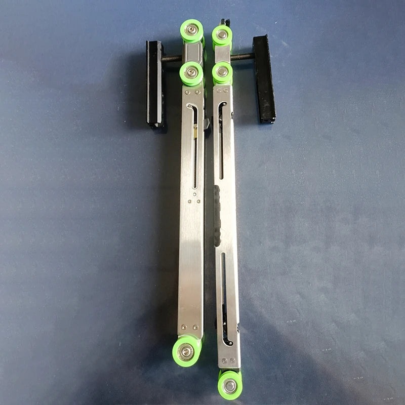 Wholesale Price Quality Modern Apartment Aluminum Alloy Sliding Door Track System Silent Roller Nickel Finish 120kg Capacity