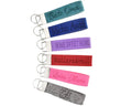 Cheap Felt Keychain Black Red Blue pink High-quality Soft and Comfortable Lightweight Key Chain Holder for Car Home Women Men