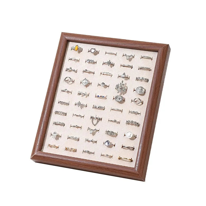 New Style Multiple Colors Modern Jewelry Rings Show Tray Organizer