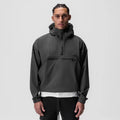 Unisex Zipper-Up Hooded Coat Waterproof Fashion Outdoor Jacket With Pockets Customizable XL Size Canvas Woven Fabric Motorcycles