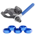 TOOPRE Self-locking Pedal Disassembly Tool Mountain Road Bicycle Pedal Lock Pedal Axis Installation and Removal Sleeve