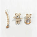Handmade Organic Crochet Giraffe Toy Amigurumi Stuffed Plush Doll Baby Teething Soft Toys Customizable Color & Size