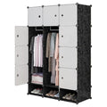 Cube Storage Organizer Extendable Wardrobe Moving Box Bedroom Living Room Furniture Modern Simple Home Plastic PP