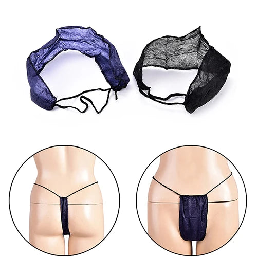 Ladies Bikini Bottoms and Tops Disposable Womens Underwear for Spa Durable Hypoallergenic Material