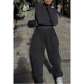 Fall Women Clothing Custom Pants Set Wholesale New Fashion Sportswear Women 2 Piece Long Sleeve Shirt and Pants Set