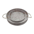New Bandeja De Madera Para Desayuno Custom Rustic Wholesale Round Wooden Tray Wooden Serving Trays Wooden Tray