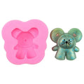 Hengya  Top Seller Approved BPA Free Mouse 3D Hand Bar Handmade Silicone Soap Mold