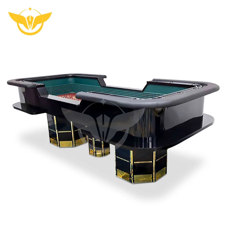 YH Custom Wooden Professional Casino Craps Table Casino Table Games