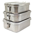 800Ml 1200Ml 1400Ml 1800Ml Compartment Leakproof Bento Lunch Box 304 Stainless Steel for Kids