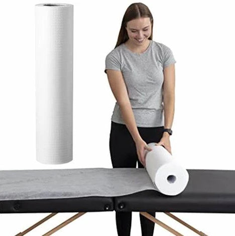 Free Samples Breathable Lightweight Waterproof Disposable Non Woven Massage Table Cover Sheets Roll Anti-Bacterial