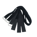 Customized Luggage Strap Hook and Loop Wire Cable Tie Cinch Strap Heavy Duty Hook and Loop Strap With Metal Buckle