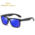 2026 PARANOID Designer Fashion Polarized Sunglasses for Men Custom Wholesale Blue and White Frames Outdoor Sport Shades