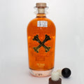 High-end Customized Spirits Whisky Vodka Rum Tequila Brandy Spirits Bottles with Wooden Cork