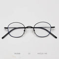 2025 Pure Titanium Round Retro Glasses Frame Full Frame Myopia Glasses Men and Women Fashion Prescription Spectacles Frames