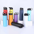 Customized Vacuum Insulated Thermos Wide Mouth Sports Water Bottle Double Wall Stainless Steel Water Bottles