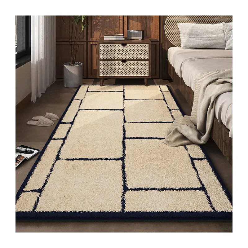 Bedroom Room Bed Blanket Before Bed Thickened Light Luxury Living Room Sofa Room Carpet