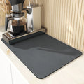Easy Clean Diatomite Dish Drying Mat Coffee Machine Pad Draining Mat for Kitchen