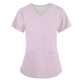 European Style Scrubs Set V Neck Top Style Pants Nursing Work Uniform Quick Drying Clothing Made