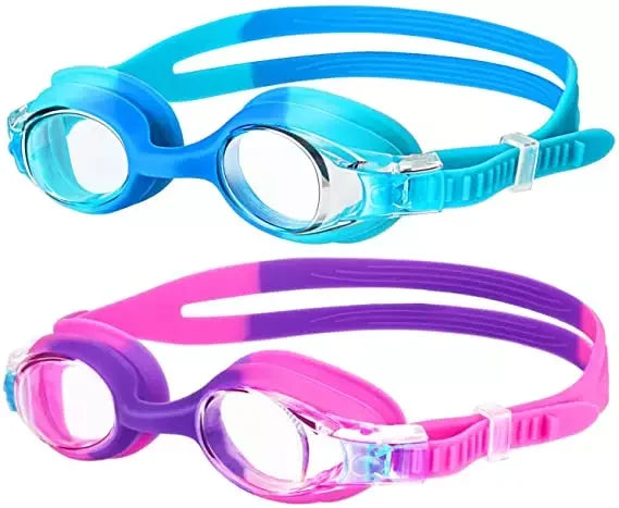 No Leaking Anti Fog Kids Swimming Goggles for Boys Girls Kids Swim Goggles
