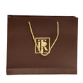 Wholesale Custom Brown Paper Bag Hot Matte Golden Foil Paper Bags With Your Own Logo