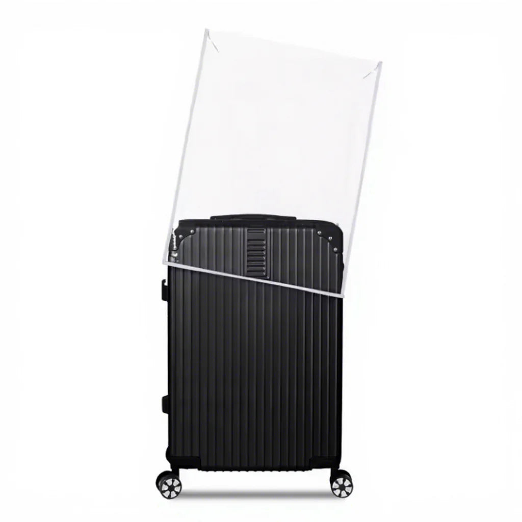 Travel-friendly PVC Luggage Protector Cover Anti-Dirt Protective Bag for Rolling Cases for Suitcases & Cases