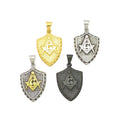 Latest Customs Jewelry Masonic Freemason Pendants for Men Masonic Pendant