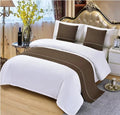 Brown Bed Runner Bed Scarf Pillowcases Protection Decoration