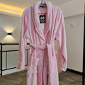 Customized Factory Hotel Bathrobes Flannel Pajamas Women's Long Robes Cut Pajamas Women's Thick Winter Bathrobes Clothes