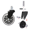 Wholesale Furniture Caster Office Chair Swivel Nylon Caster 1.5/2  Inch 30mm 40mm 50mm Steel Caster Wheel