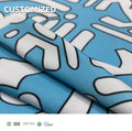 Sustainable 90% Recycled Poly 10% Spandex Rpet Printed Kinted Single Jersey Fabric for Yoga Pants