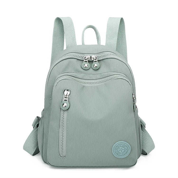 Little Small Teenage Youth Girls Stiylish Trendy Canvas Back Pack With logo