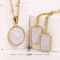 Carline Fashion Simple Neck Chain Stainless Steel 18K Gold Plated Unicorn Fish Female Summer Free Collar Shell Pendant Necklace