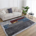 Custom Household Modern Rectangle Carpet Jacquard Machine-Made Pashmina Rug Mosque Tapis De Salon Area Rug