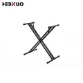 OEM Factory Q-2X Double Keyboard Stand Adjustable Electronic Piano Musical Instrument Accessory for Holiday Display