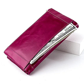 2026 Wholesale Purses Wallet Women Long Zipper Wallet Clutch Bags Long Style Leather Ladies Wallets