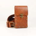 Medieval Renaissance Waist Ring Belt Waist Pouch Bag Costume Viking Knight Pirate Cosplay Leather Retro Pockets