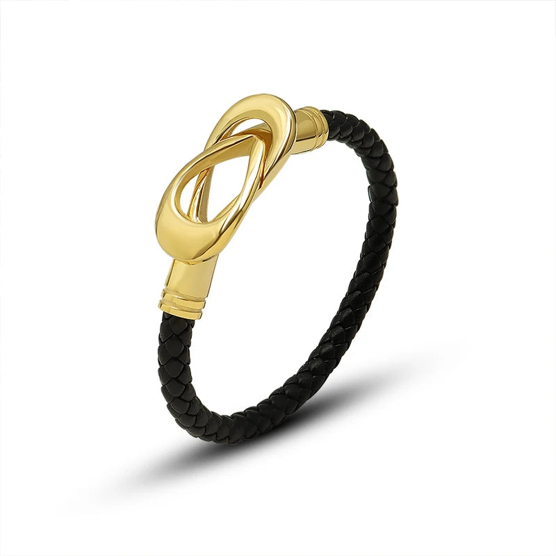 Gold Bracelet Rope Bracelet Jewelry Titanium Steel Bracelet