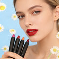 Wholesale Own Brand Custom Velvet Matte Lip Gloss 12 Colors Natural Vegan Permanent Makeup Waterproof Lipstick