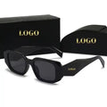 STY4144 Fashion Sunglasses Manufacturer UV400 Custom Logo Color Hexagon Rectangle Retro Sunglasses Women Men