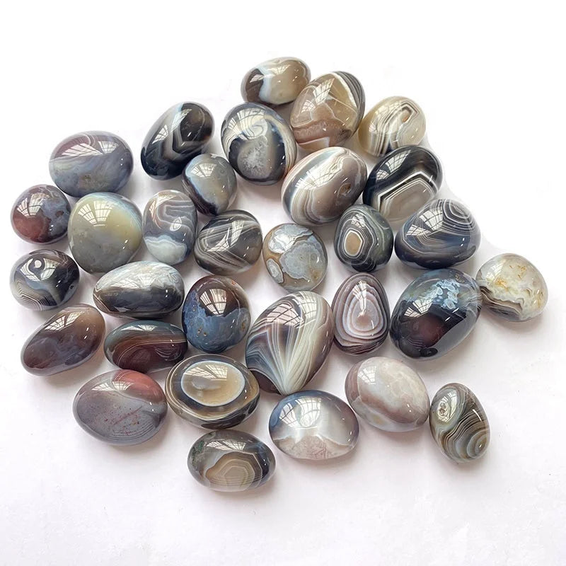Wholesale Natural Crazy Agate in Mexico Tumbled Crystal Tumbled Stones for Decoration