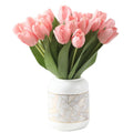 High Quality L004 Artificial Tulip Flower Real Touch PU for Home Decoration Graduation Mother's Day Holiday Gift Hot Sale