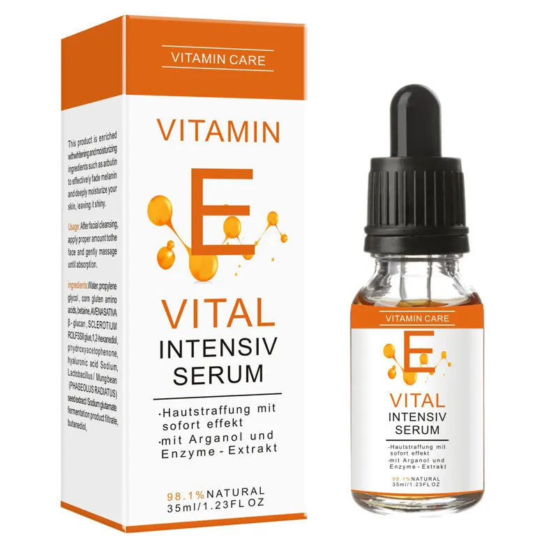 100% Natural Vitamin E Original Liquid Eye and Face Moisturizing Nourishing Serum