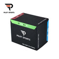 PILOTSPORTS Gym Equipment Fitness Plyometric Plyo Box PVC+EPE 3 in 1 Soft Exercise Jump Box PlyoBox Ideal for Home Gym Workout
