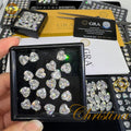 Pass Diamond Tester Heart Shape Moissanite Stone Factory Wholesale Price GRA White Moissnaite Loose Diamond