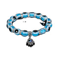 New Design  Blue Eye Evil Fatima Hand Bracelets for Women Beads Bracelet Vintage Jewelry With Pendant