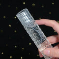 30ml Transparent Glass Perfume Bottle Sprayer Empty Container Packaging Tube Shape for Fragrance Storage and Display
