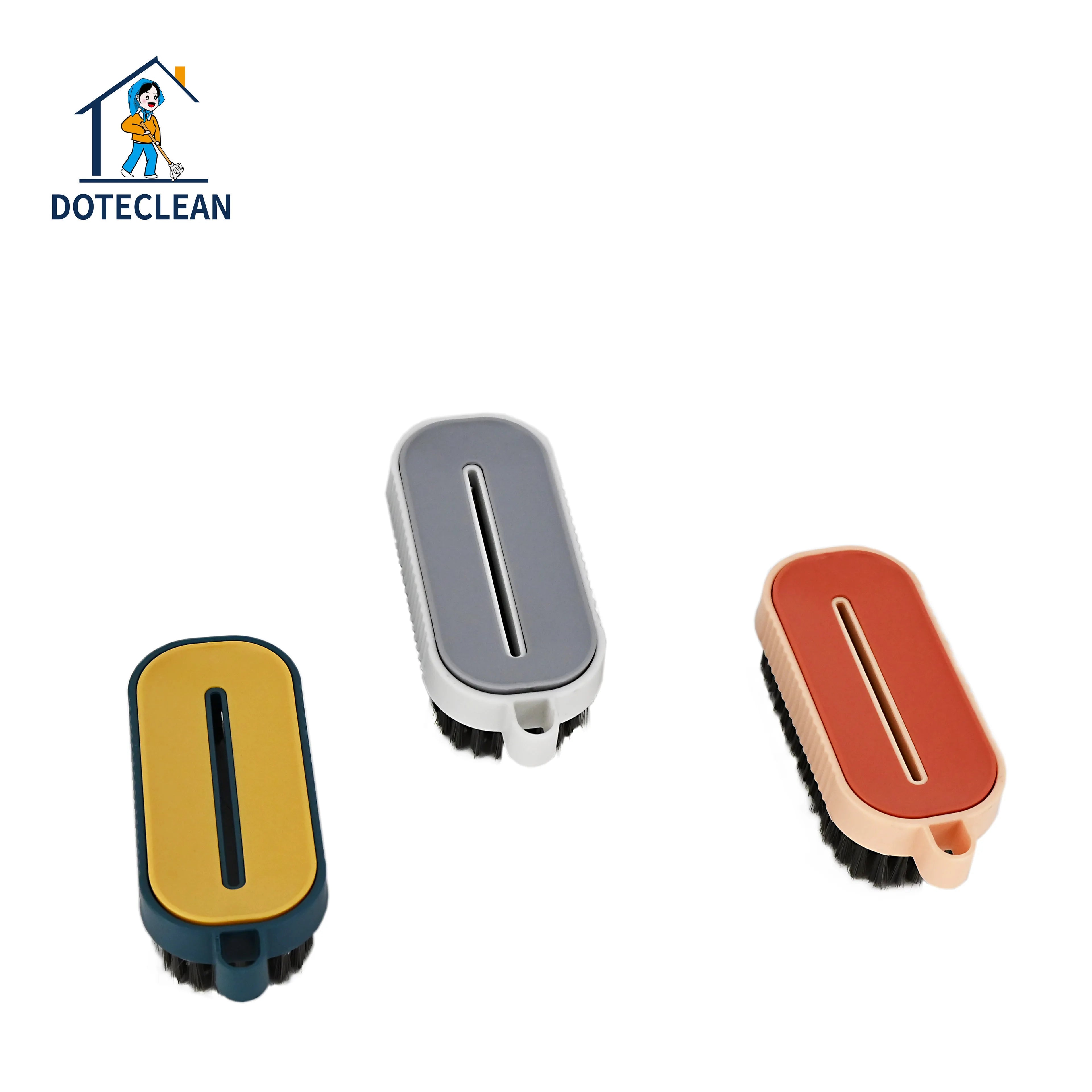2025 New Colorful Plastic Shoe Brush Super Cleaning Ability Hand Laundry Cleaning Brush for Clothes & Shoes Made PP Material
