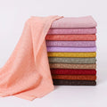 New Malaysia Leopard Embossed Pearl Chiffon Scarf Women's Scarf Headscarf Baotou