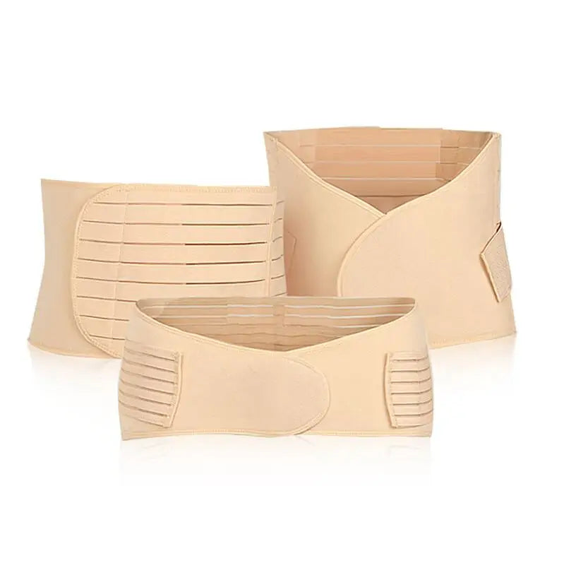 Custom Hot Sale 3 in 1 Belly Band Wrap Slimming Support Recovery After c Section Belt Postpartum Girdle