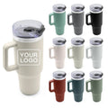2025 Hot Selling Manufacturer Stainless Steel 40oz Tumbler Travel Cup Reusable Vacuum Insulated Water Tumbler with Handle